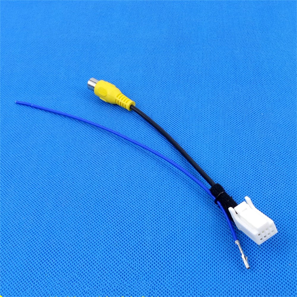 8 Pin Car Reverse Rear Camera Video Plug Converter Cable Adapter for Subaru