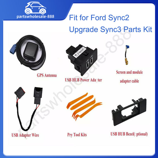 Suitable for Ford Sync2 to Sync3 upgrade kit: SYNC3 USB GPS LVDS cable