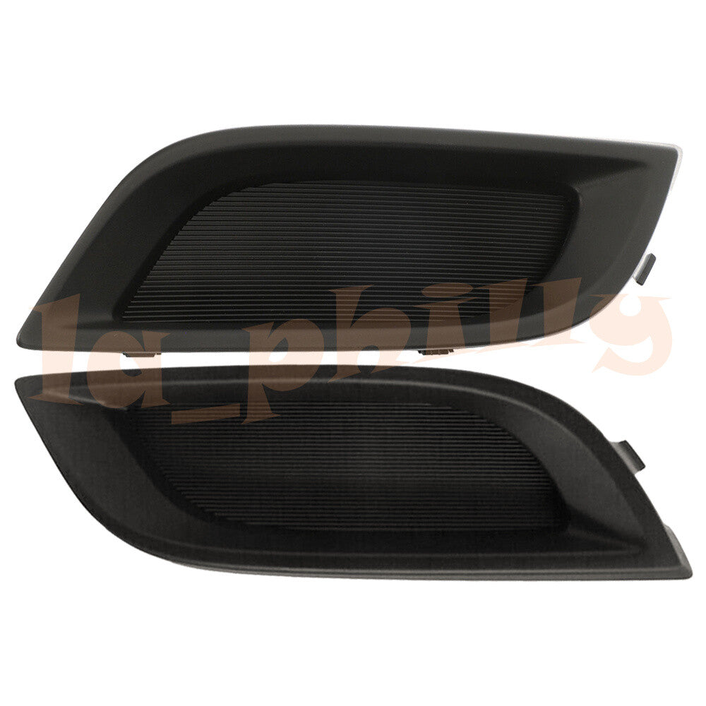 Pair Front Left Right Fog Light Lamp Hole Cover Cap For 2010 2011 for Mazda 3