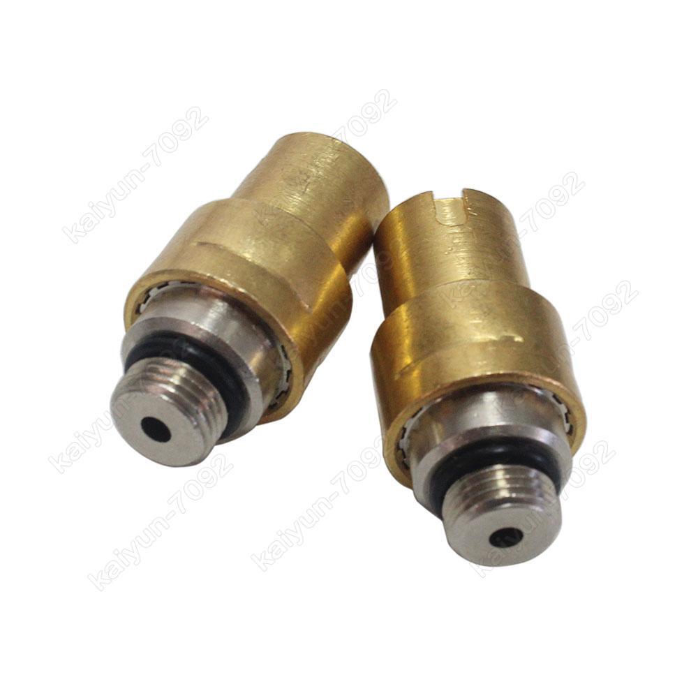 Pair for Audi for A8 D4 A6 Front Air Suspension Repair Kits Shock Pressure Valve New