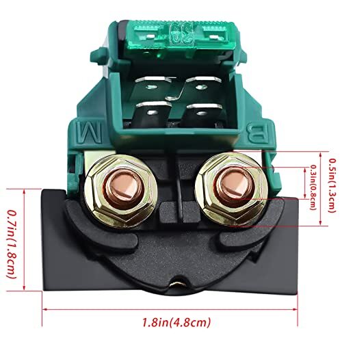 Starter Solenoid Relay for Kawasaki BAYOU 220 KLF200 1988-2002/BAYOU 250 KLF250