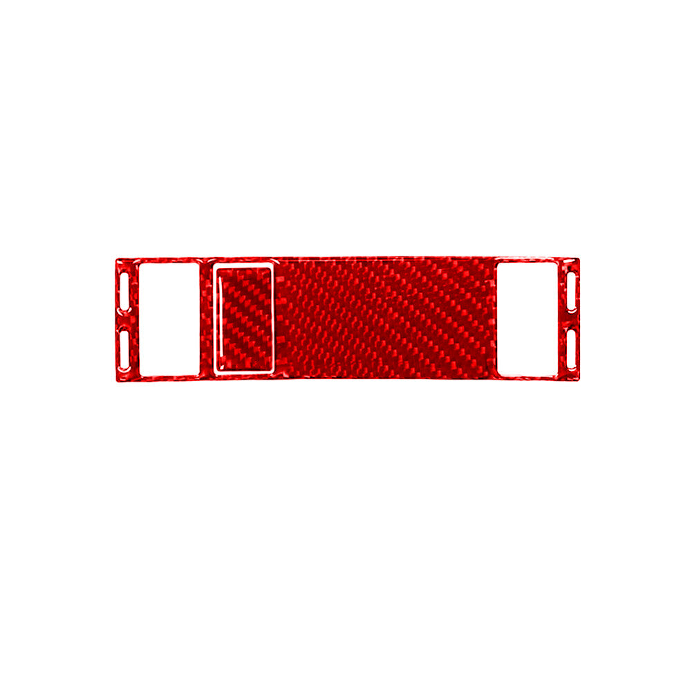 Red Carbon Fiber for Seat Heating Button Cover Trim for Lexus RC300 350 200T 2015-20