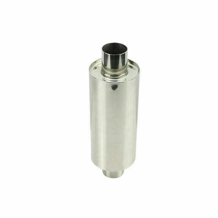 4.5 Body Exhaust Silencer Stainless Steel for Middle Exhaust 2.5 inlet New
