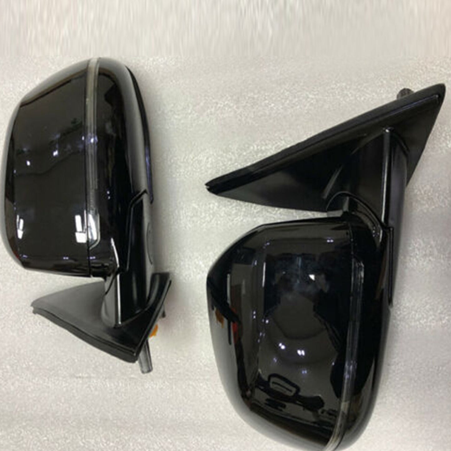 F15 Car Side Door Mirror Set Fits for BMW X5 Series 5 Pins 2013-2018 Black 4.4L