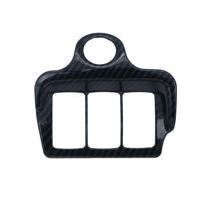 Carbon Look Headlight Button Frame Decor Trim ABS for Honda CRV CR-V 2012-2016
