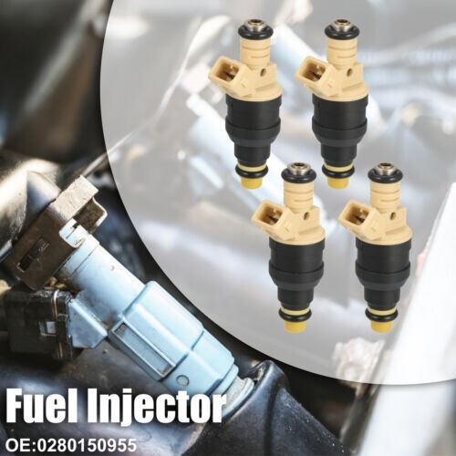 0280150955 4 Pcs Fuel Injector Nozzle for VW for Golf for Jetta 1993-2000 2.0L EA827