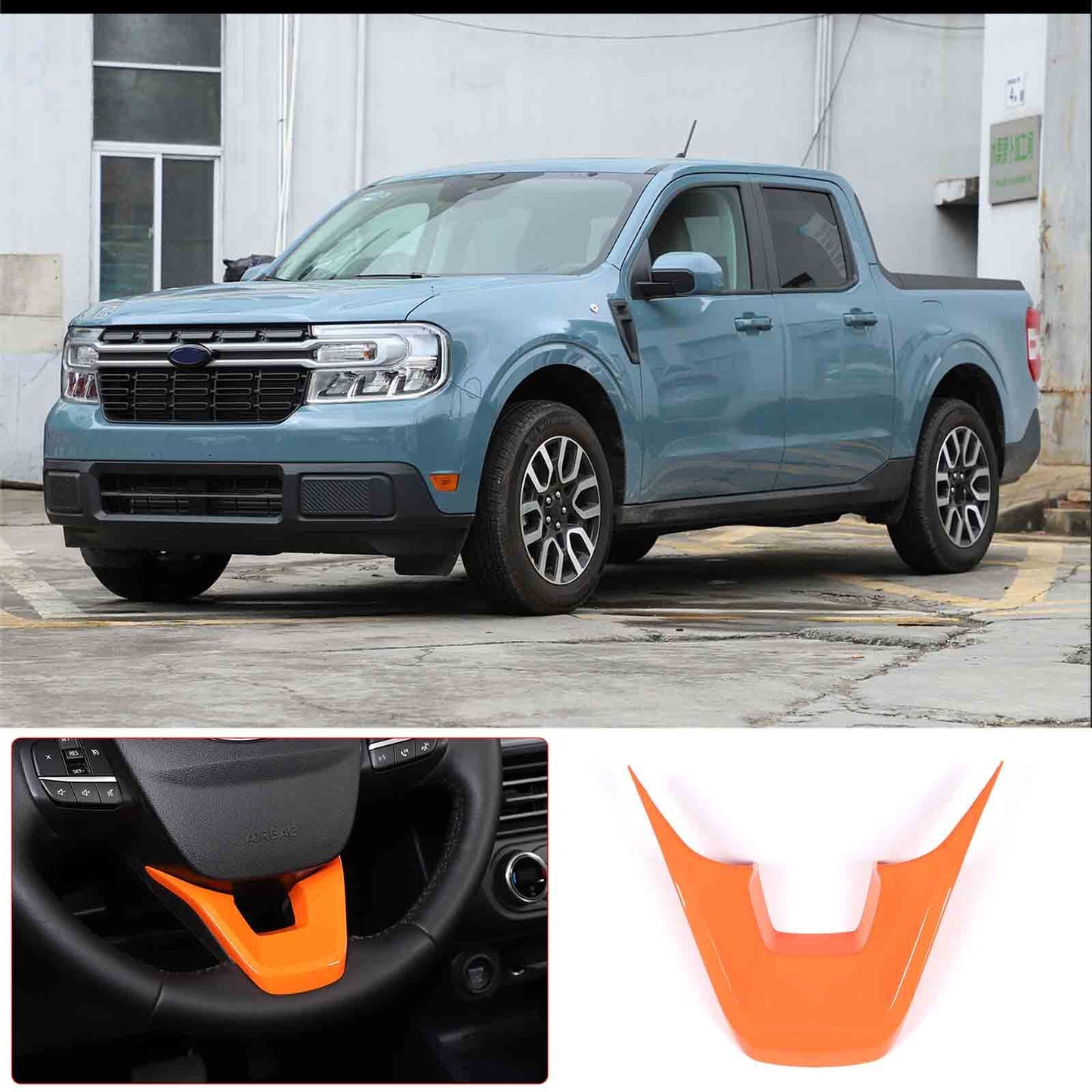 ABS Sport Red Inner Layer 4 Door Panel Trim Covers for Toyota Tenderloin 2022-2023