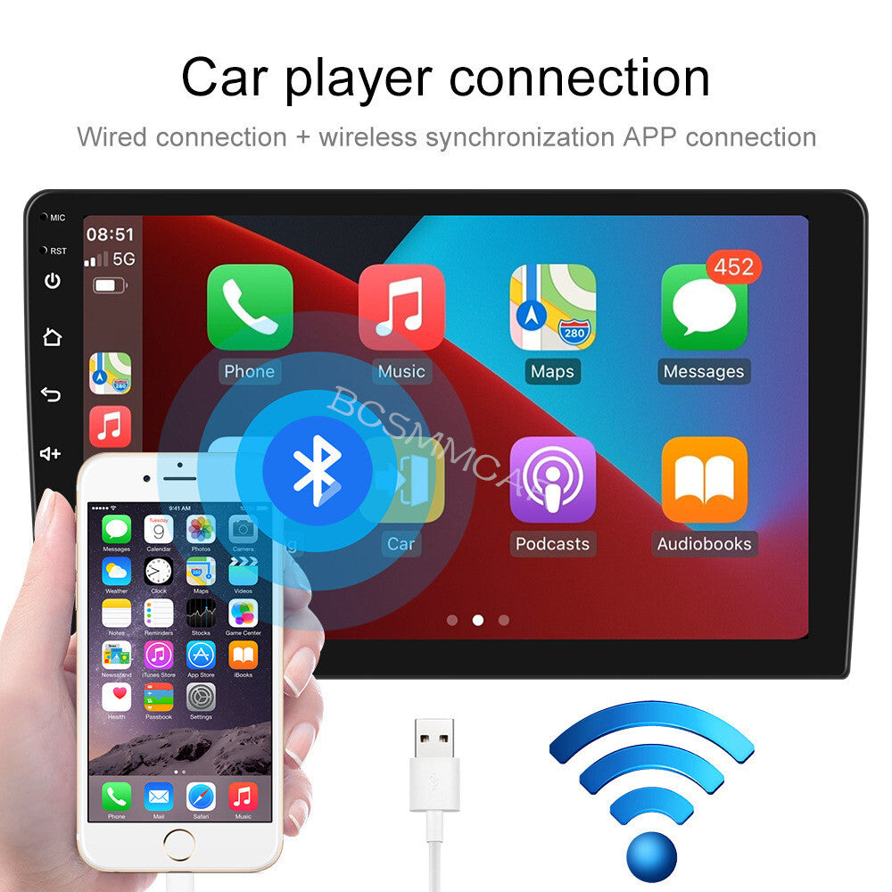 Android Car GPS Radio Navi Wifi Player Stereo Fit for Toyota Sequoia 2008-2019