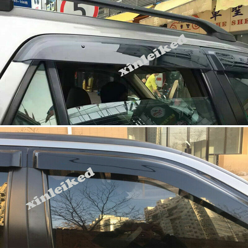 for Honda CRV CR-V 2002-2006 Acrylic Black Side Window Visor Rain Guard Cover 4x
