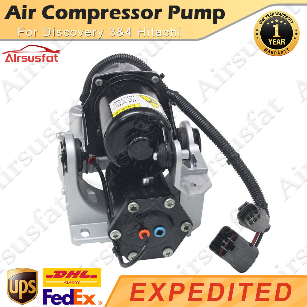 Air Suspension Compressor Pump with Mount for Range Rover Discovery 34 Hitachi