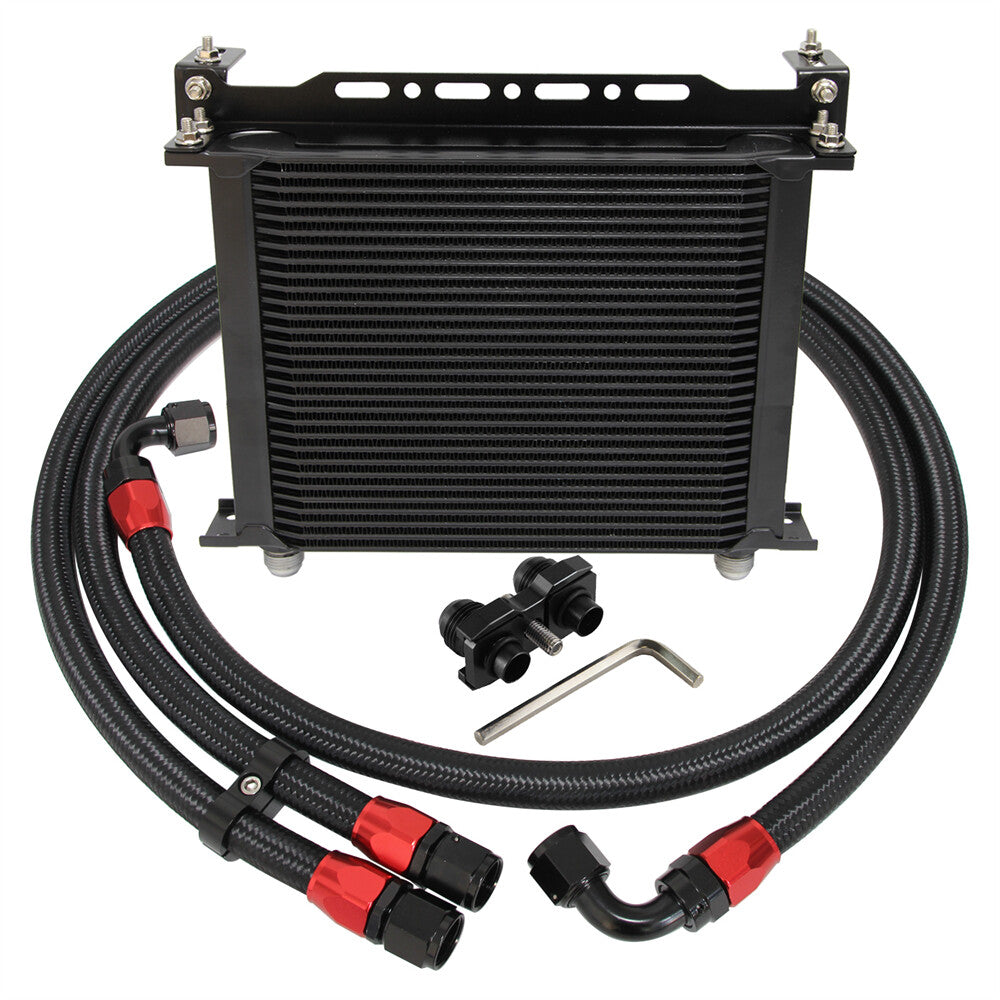 30 Row AN10 Oil Cooler Kit for BMW E82 135i E36 M3-Euro E46 M3 E90 E92 E93 335i