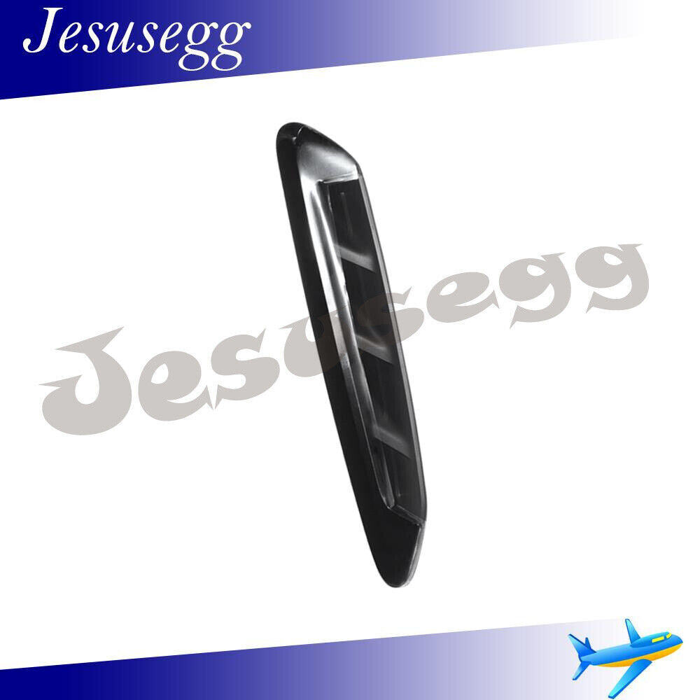 Left Side Fender Vent Air Wing Cover Trim Fit for BMW X3 X4 18 19 20 21 22 Black
