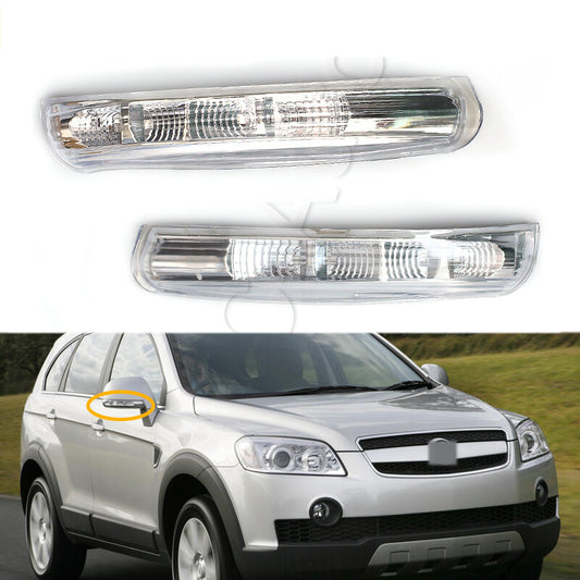 1 Pair Rear Side Mirror Turn Signal Light Lamp for Chevrolet Captiva 2007-2016
