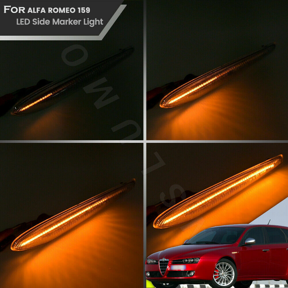 LED dynamic side marker lights and turn signals are suitable for Alfa Romeo 159 939 Boera