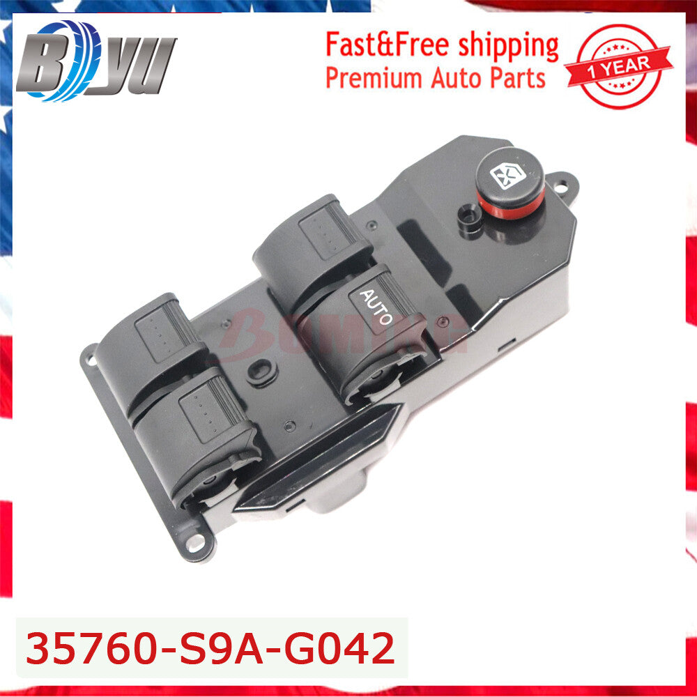 35760-S9A-G042 Electric Power Window Master Switch Fit for Honda for Civic CRV 01-06