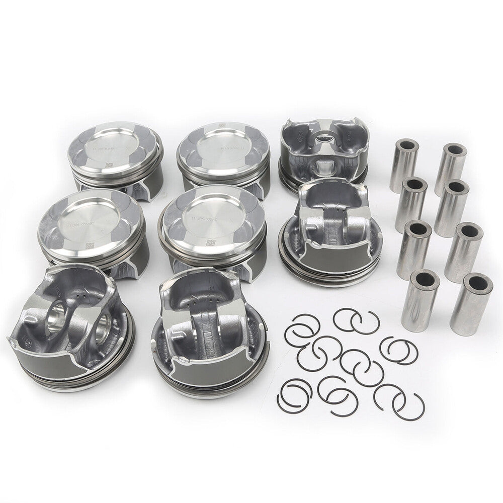 Engine Pistons Set 8x for Mercedes-Benz W222 ¦µ92.9mm ¦µ24mm W166 4.7L 4.6L