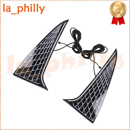 For 2021 2022 2023 for Toyota for Sienna Rear Side Pillar LED Tail/Brake Lights Trims