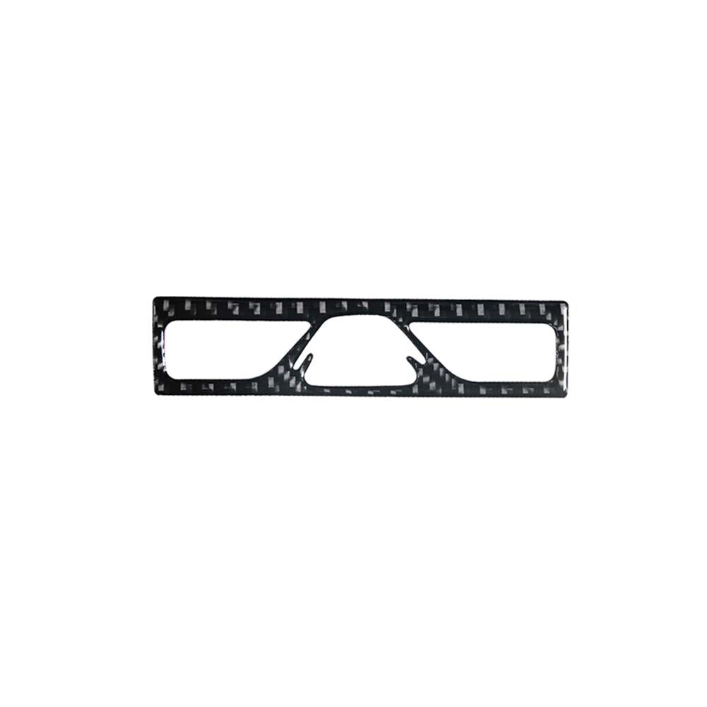2X for Seat Button Frame Trim Type B Cover Carbon Fiber for Chevy Impala 2014-2020