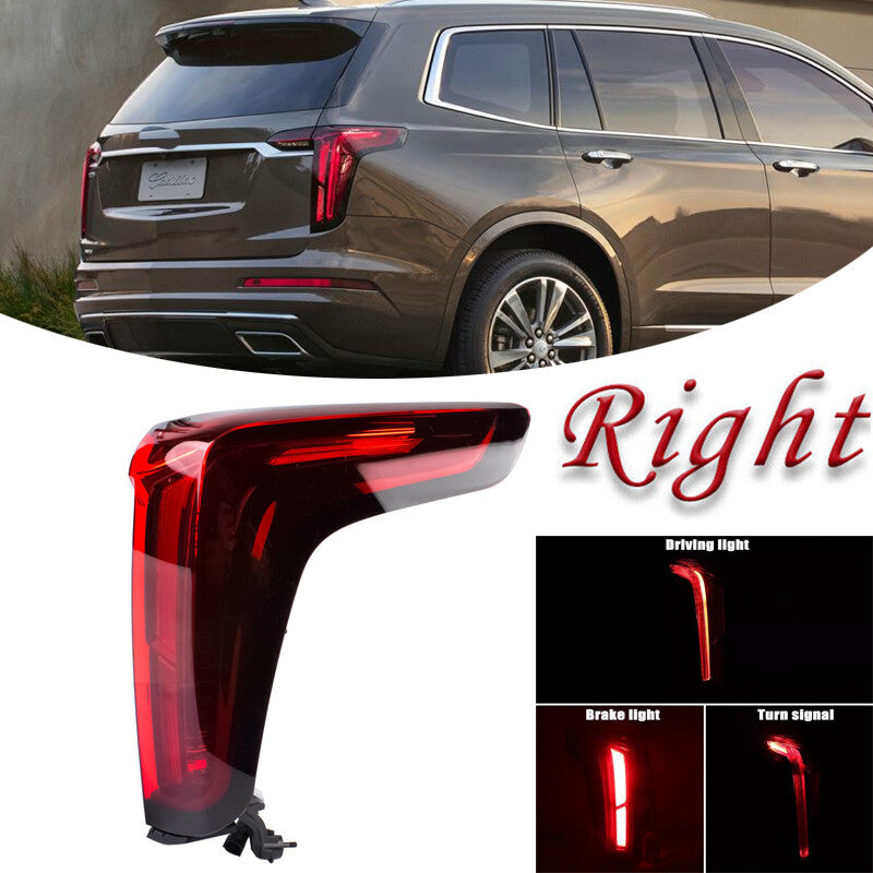 Right Side Tail Lamp Fits for Cadillac XT6 Premium Luxury 2020-2023 84774496