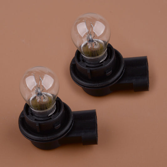 2x Front DRL Daytime Running Light Bulb Socket 3-Pin Fit for Jeep Renegade 1.4T