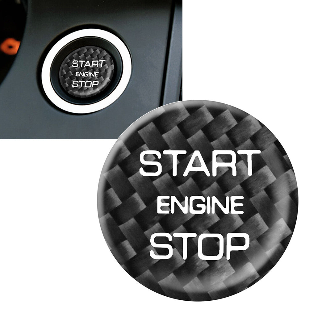 Motor Start Stop Button Trim Auto F¨¹r for Land Rover Discovery Sport 2016-19 Schwarz