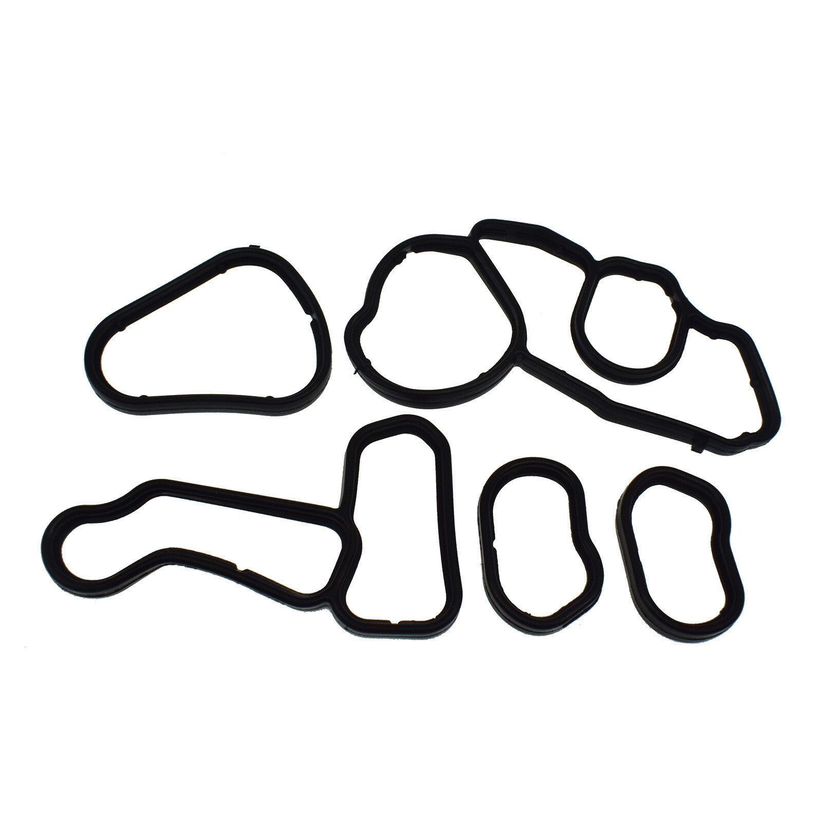 Set of 5pc Oil Cooler Gasket 11427625484 for BMW 1er 3er F20 F21 F30 F31 F35 F80