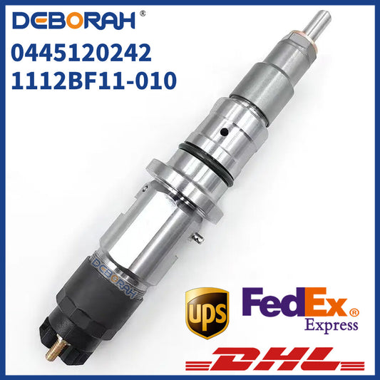 High Pressure Common rail fuel injector 0445120242 1112BF11-010 for DCI11 Engine
