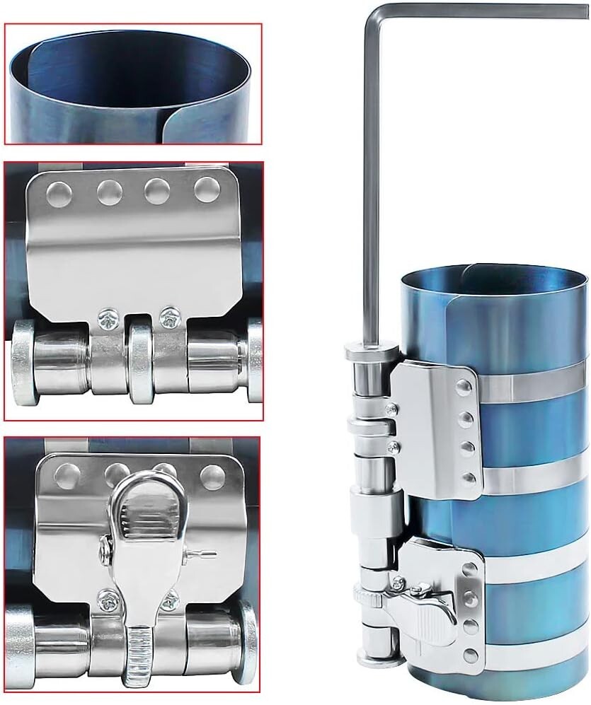 Adjustable Ratchet Piston Installer Tool Removal Tool Installation Compressing