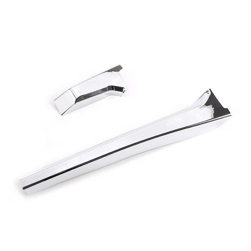 Chrome Central Console Gear Shift Both Side Trim Fit for Toyota Tundra 2014-2021