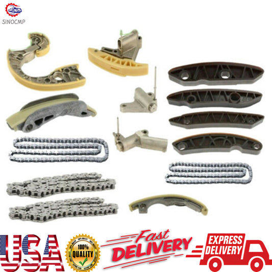 Engine Timing Chain Kit Tensioner Guide Replacement for Audi A6 Quattro 4.2L US