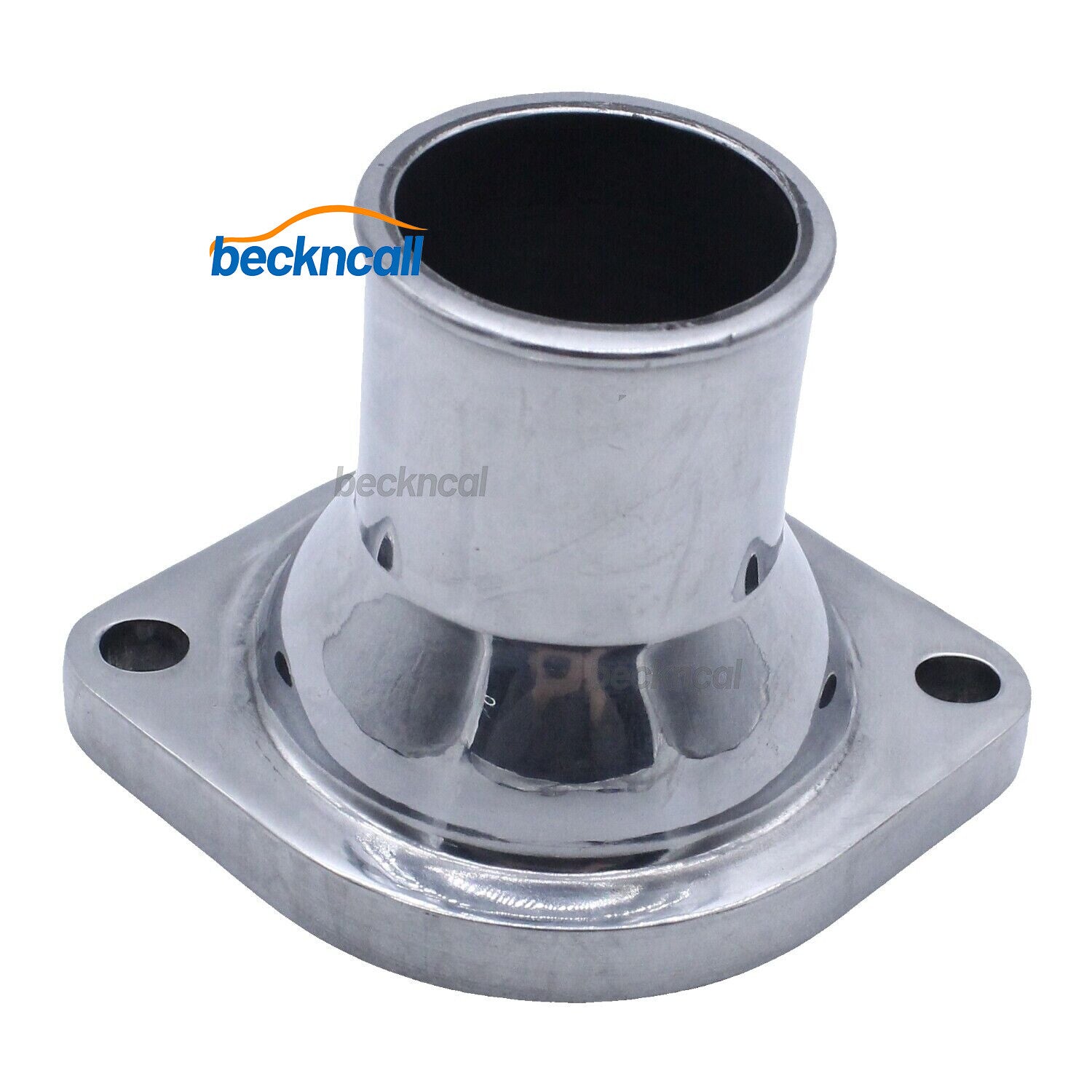 LS Chrome Aluminum Straight Water Neck Thermostat Housing 160 Degree LS2 LS3 6.0