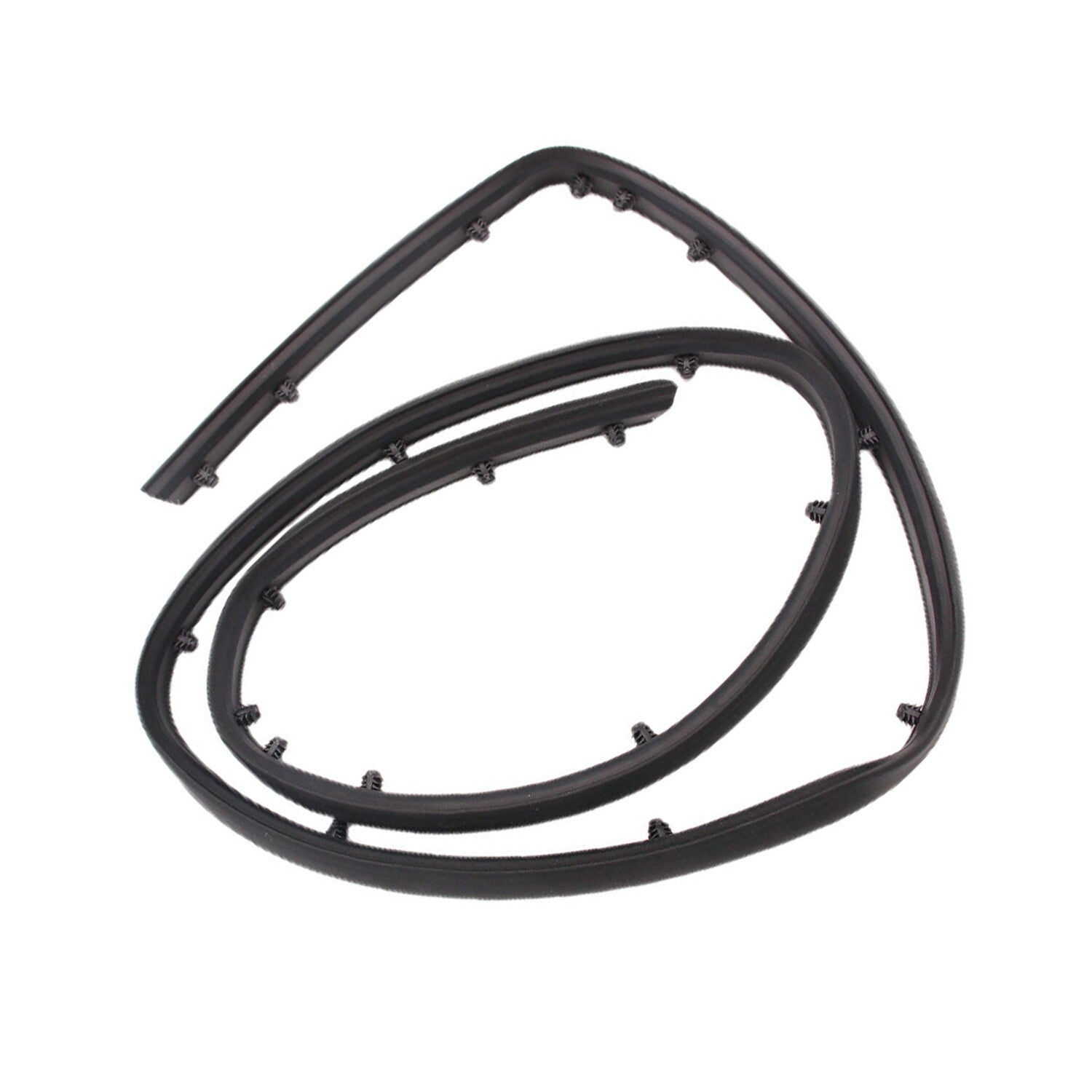 Front Bumper Shield Rubber Seal Strip Trim For 2012-2017 for Hyundai Accent Sedan