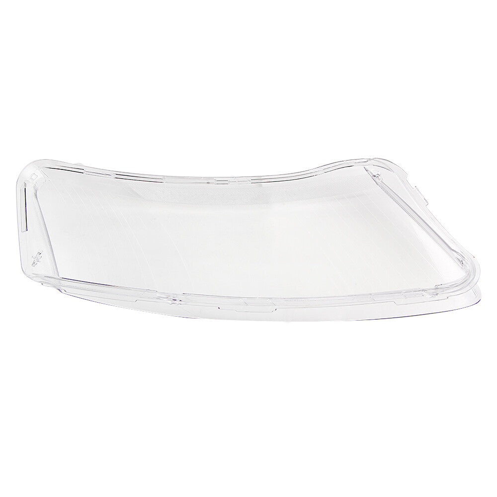 Pair Clear Lens Headlight Lampshades Cover Replacement for Audi A6 C6 2006-2011