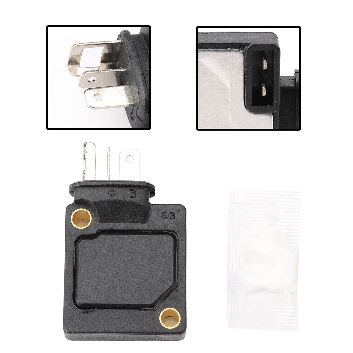 2-piece ignition module E301-24-910 for Mazda RX-7 RX-5 series FB distributors.