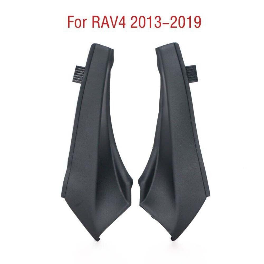Pair for Toyota RAV4 2013-2019 windshield wrap corner trim wiper side trim