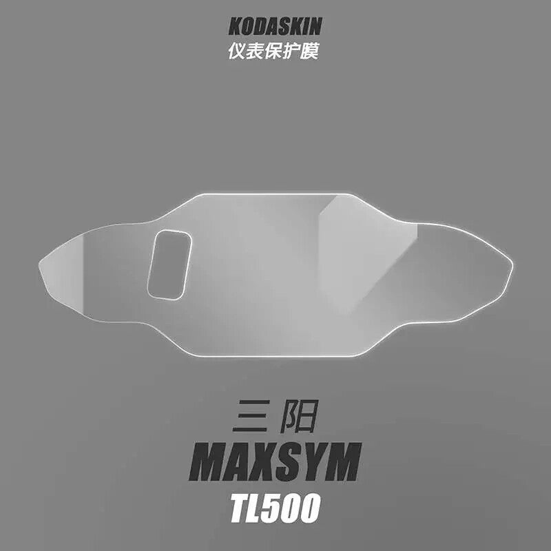 Motorcycle Odometer Film Anti-scratch Screen Protector for SYM MAXSYM TL 500