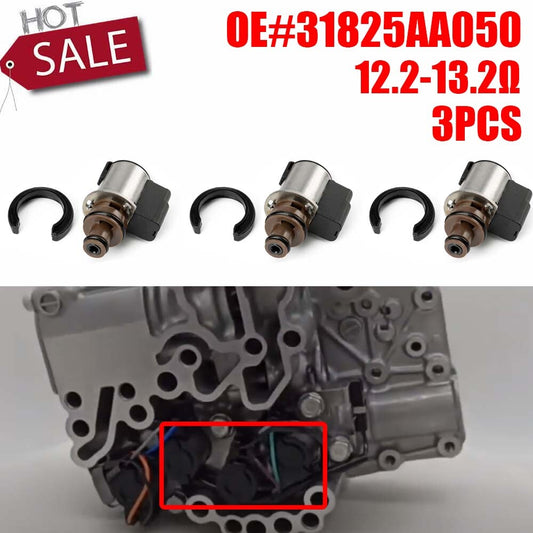3-piece torque converter locking solenoid valve for Subaru Lineartronic CVT TR580 TR690 XYD
