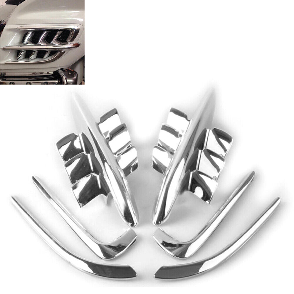 Goldwing Fairing for Premier Shark Gill Chrome for Honda GL1800 2001-2011