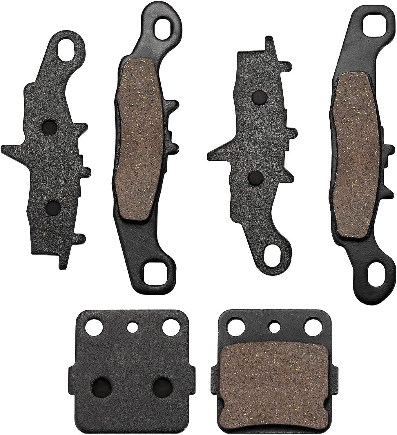 Front and Rear Brake Pads for Kawasaki KFX 450R KFX450R KSF450 2008 2009 2010