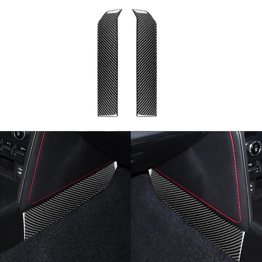Carbon Fiber Gear Shift Side Panel Cover Trim for Subaru BRZ for Toyota 86 2017-2019