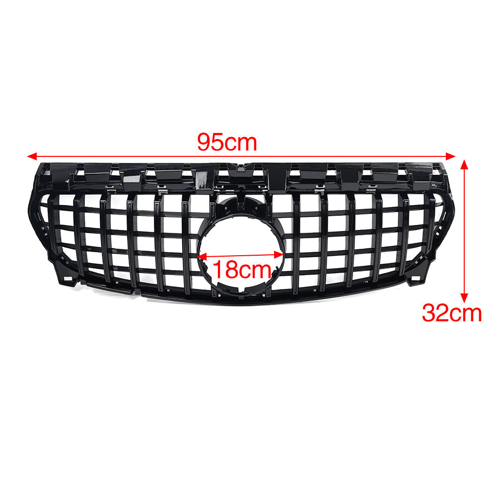 GTR Style Front Bumper Grille for Benz CLA Class W177 C117 2015-2019