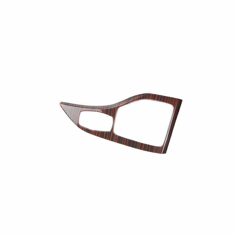 for BMW X1 E84 2013-2015 Red Wood Grain Central Console Gear Shift Cover Trim 1P