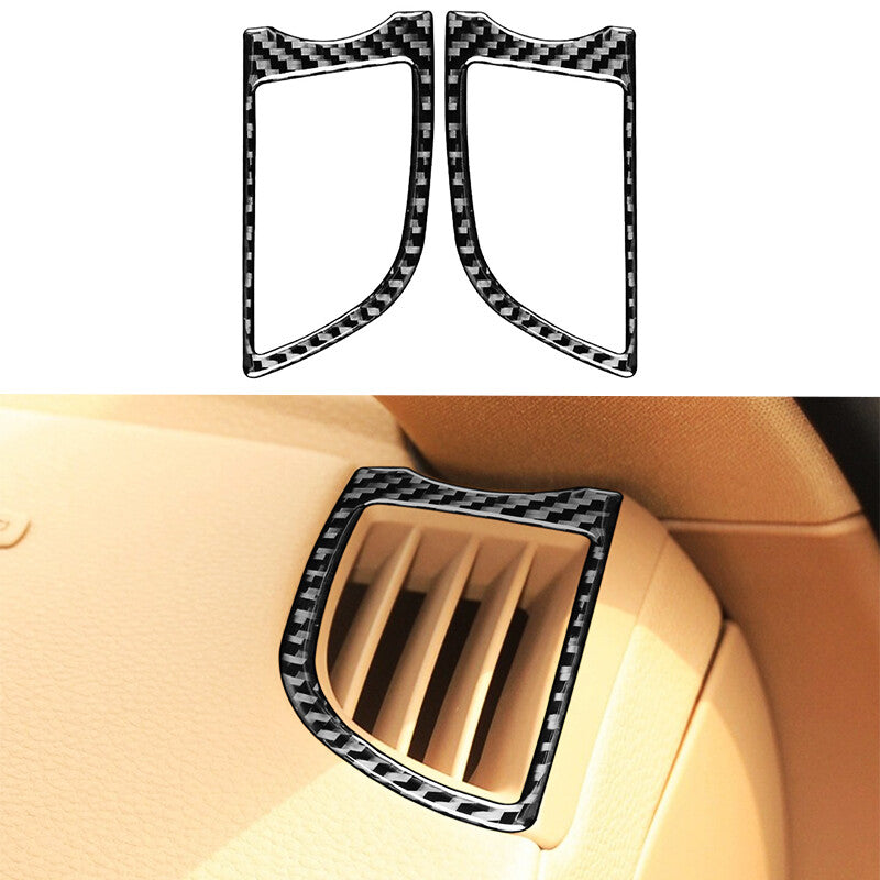 Carbon fiber vent socket cover trim for Porsche for Panamera 2010 - 2016