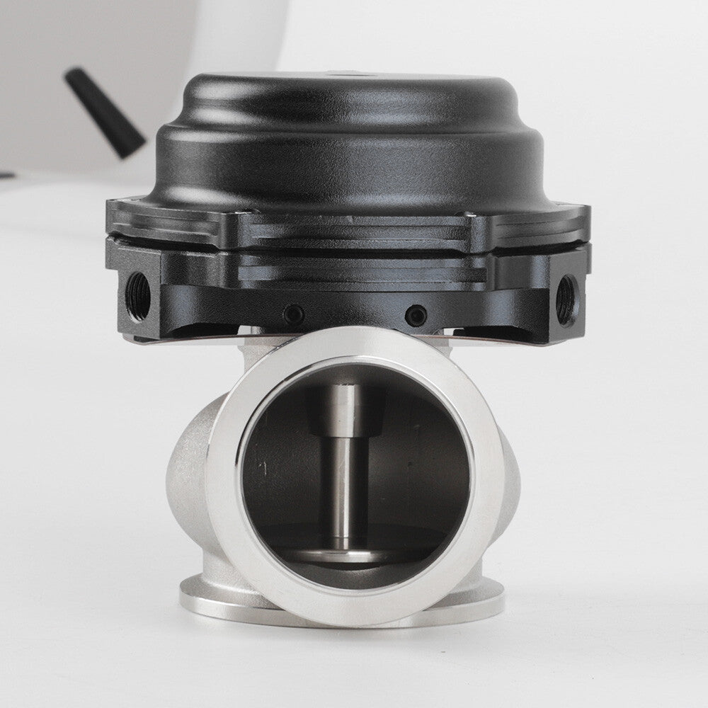 44mm external Wastegate MVR V-band flange turbine water-cooled black aluminum