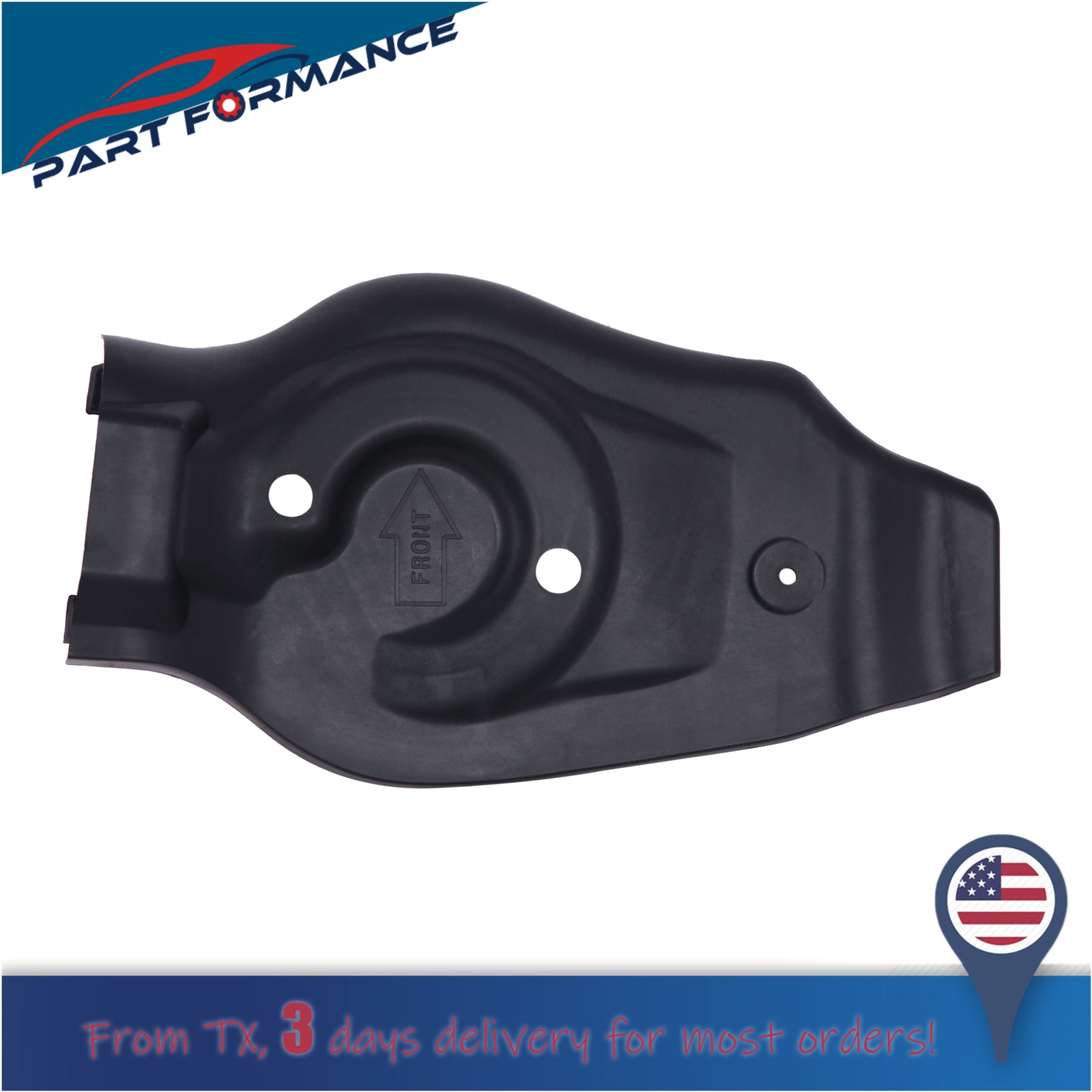 Rear right lower control arm protective cover for Tesla Model 3 2018 - 2021 1111303-00-B