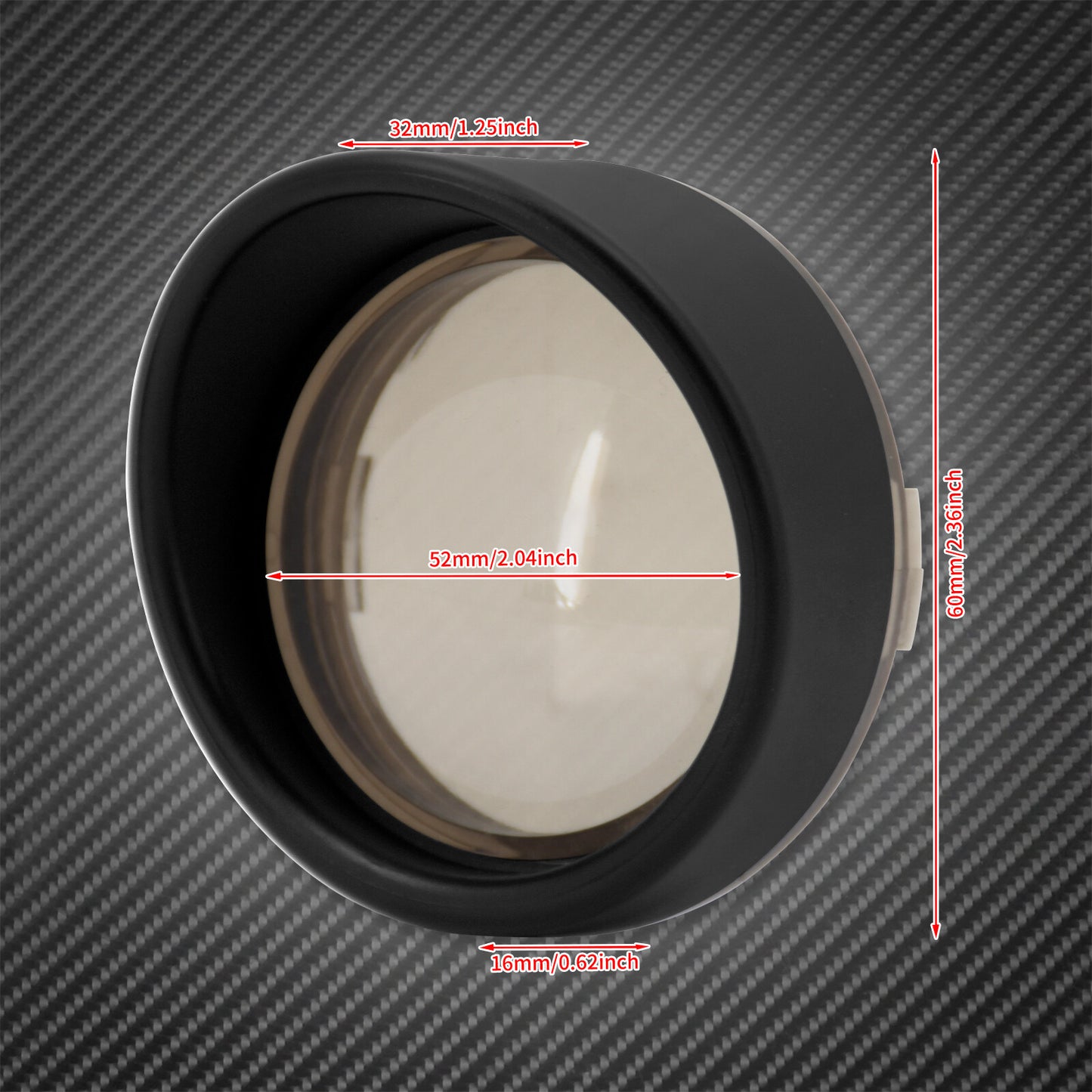 Turn Signal Bullet Visor Deuce Smoked Lens Cover Fit For Dyna Softail Sportster
