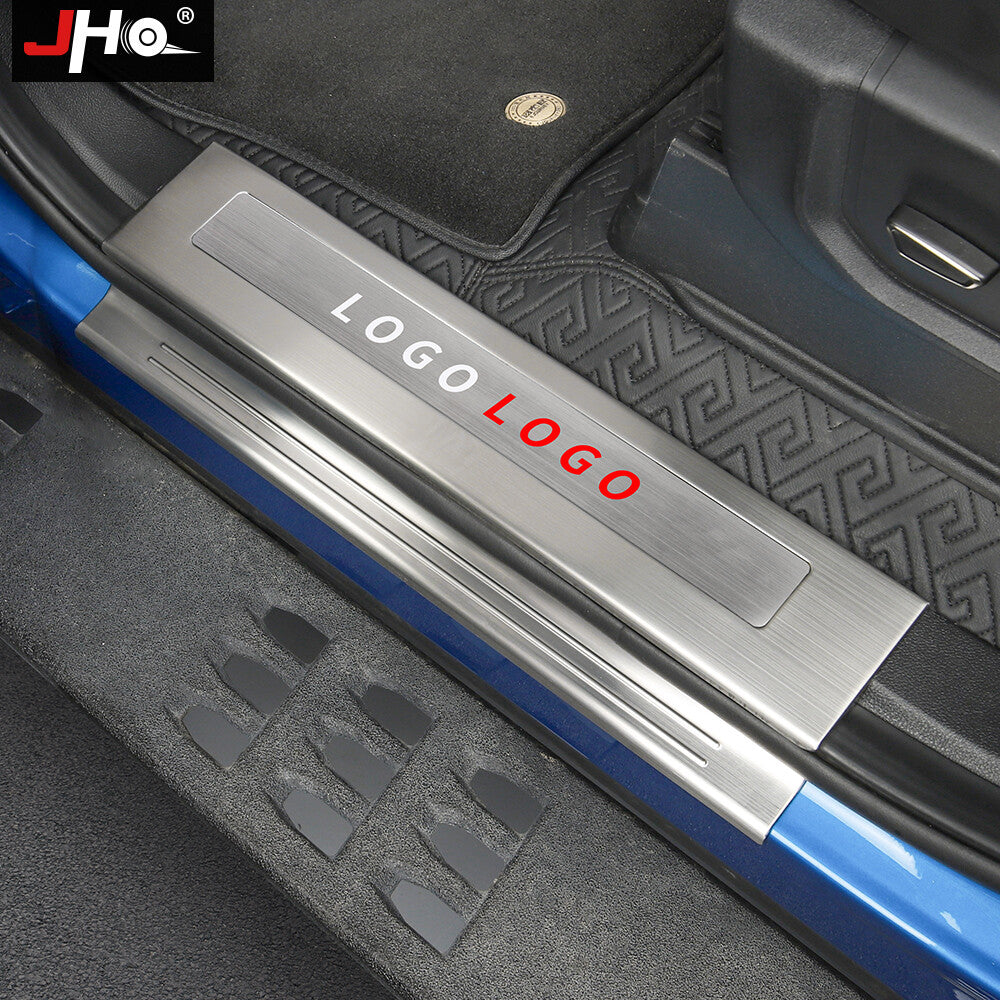 for Ford F150 LTD 2017-2020 Car Door Sill Scuff Plate Protector Sticker