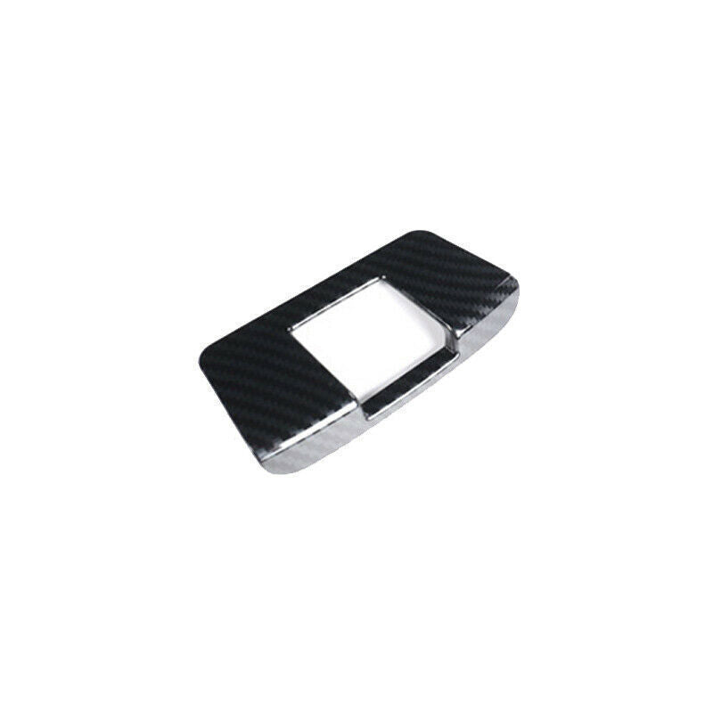 Rear USB Socket Switch Cover Trim 1PCS for Honda CRV CR-V 17-2022 Carbon Fiber