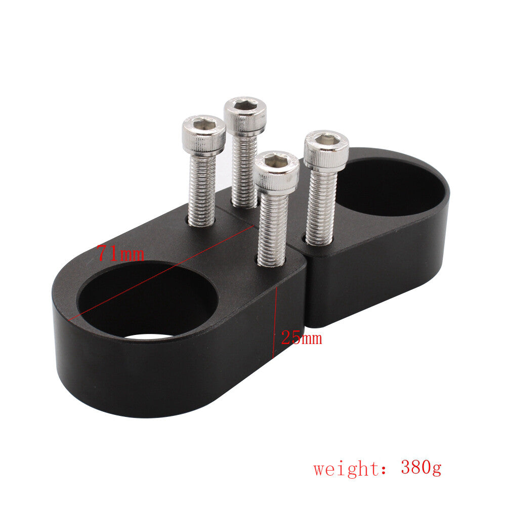 for Kawasaki EX250 250R 300 300R 08-19 2x Handlebar Riser Clamp Spacer Kit