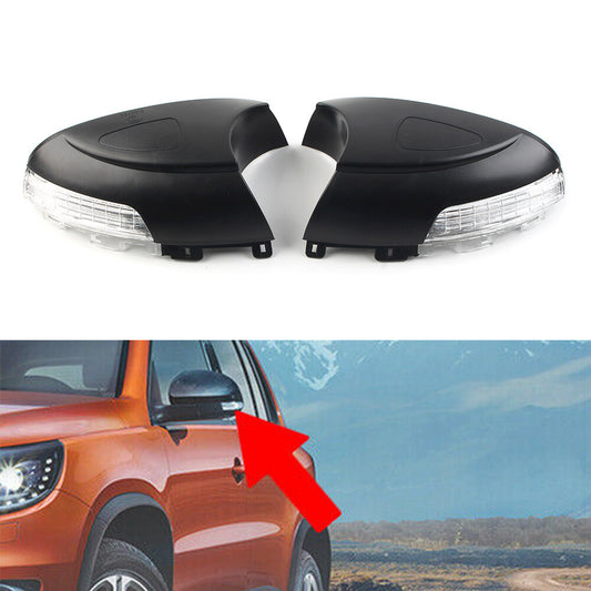2x Side Rear View Mirror Turn Signal Light Left Right for VW for Tiguan 08-16